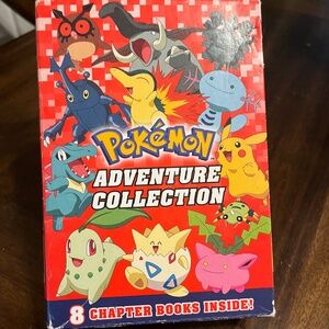 Pokemon book set (7 included   - 1 is missing one)